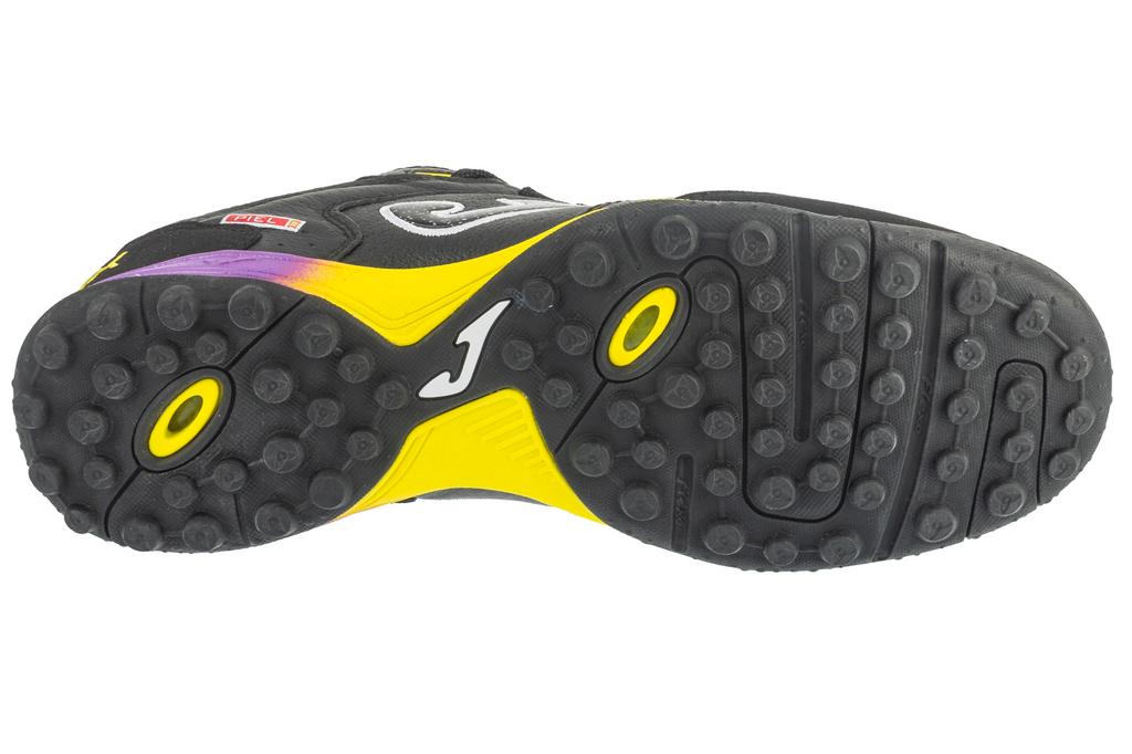 Joma Top Flex 25 TOPS TF, Mens Black Turf Football Trainers