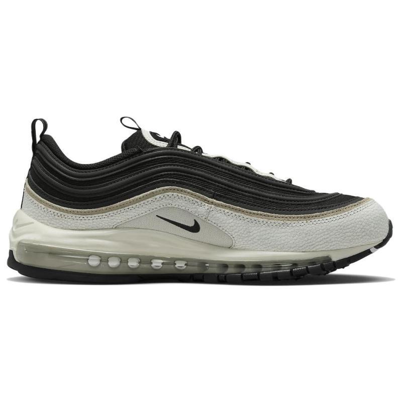 Nike Air Max 97 Light Bone Khaki Black Sneakers Casual Shoes DV7421-002
