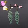 Vintage Hong Kong Style Boho Earrings Retro Metal Ethnic Earrings Dangle Earrings  Daily Jewelry