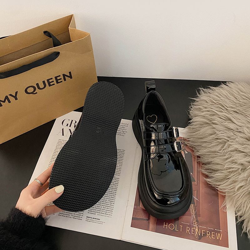 

Женская обувь ретро белая с юбкой универсальные маленькие кожаные туфли женские лоферы в британском стиле Мэри Джейн одинарные туфли нишевые 40