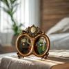 Creative Resin Frame for Displaying Photos, Unique Design Celebrating Friendships