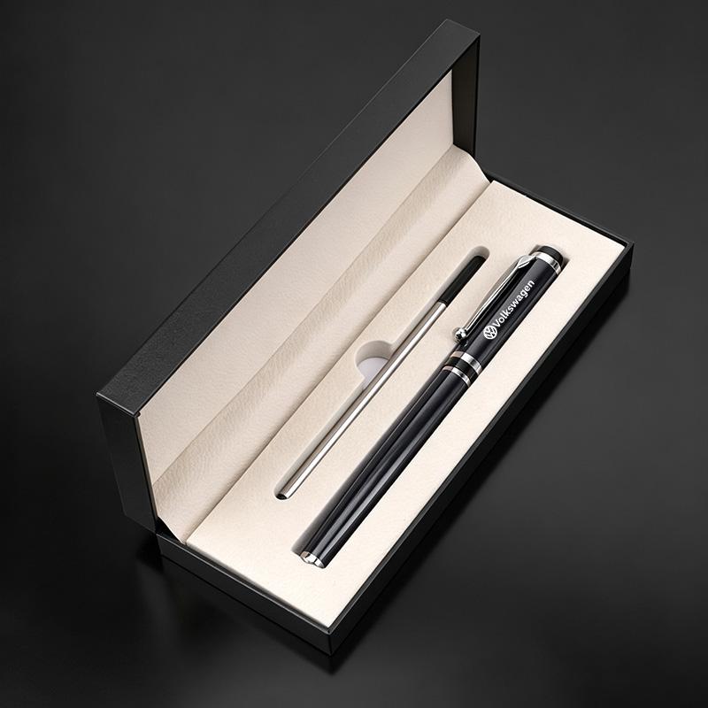 For Volkswagen VW Rline Polo R Golf Touran B8 Octavia Motion GTI Luxury Metal Ballpoint Pens Business Signature Roller Pen GiftsOJ9