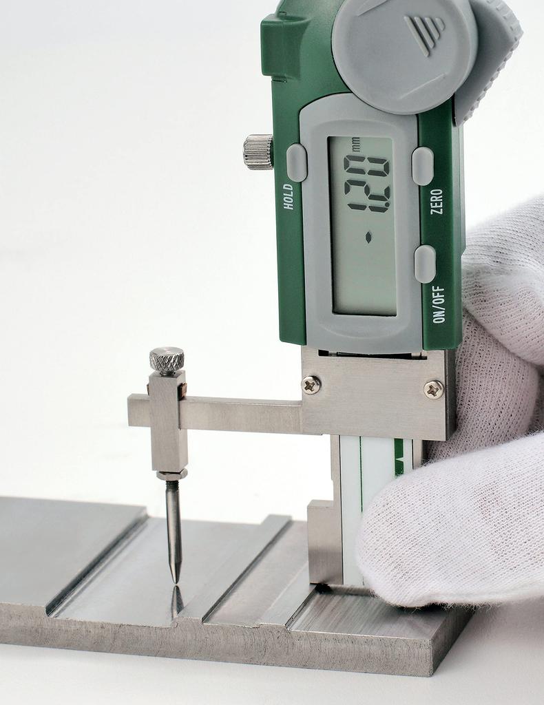 Niigata Seiki SK Digital Gap Caliper 2 Point Support Spherical Base Straight Arm GDG-2R-S1