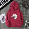 Simple Beautiful Sunflower Printed Women Hoodies Harajuku Fleece Hoody Fashion Loose Sportswear Pocket Autumn Woman Clothes