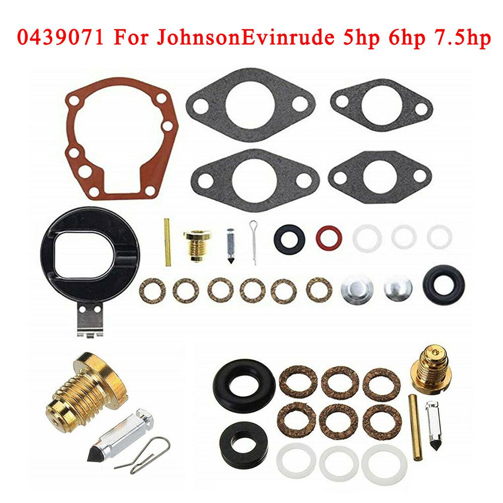 

0439071 Carburetor Rebuild Replacement Kit For Johnson/Evinrude 5hp 6hp 7.5hp 439071,0439071,383052,777721,382047,382048,383067, China Mainland