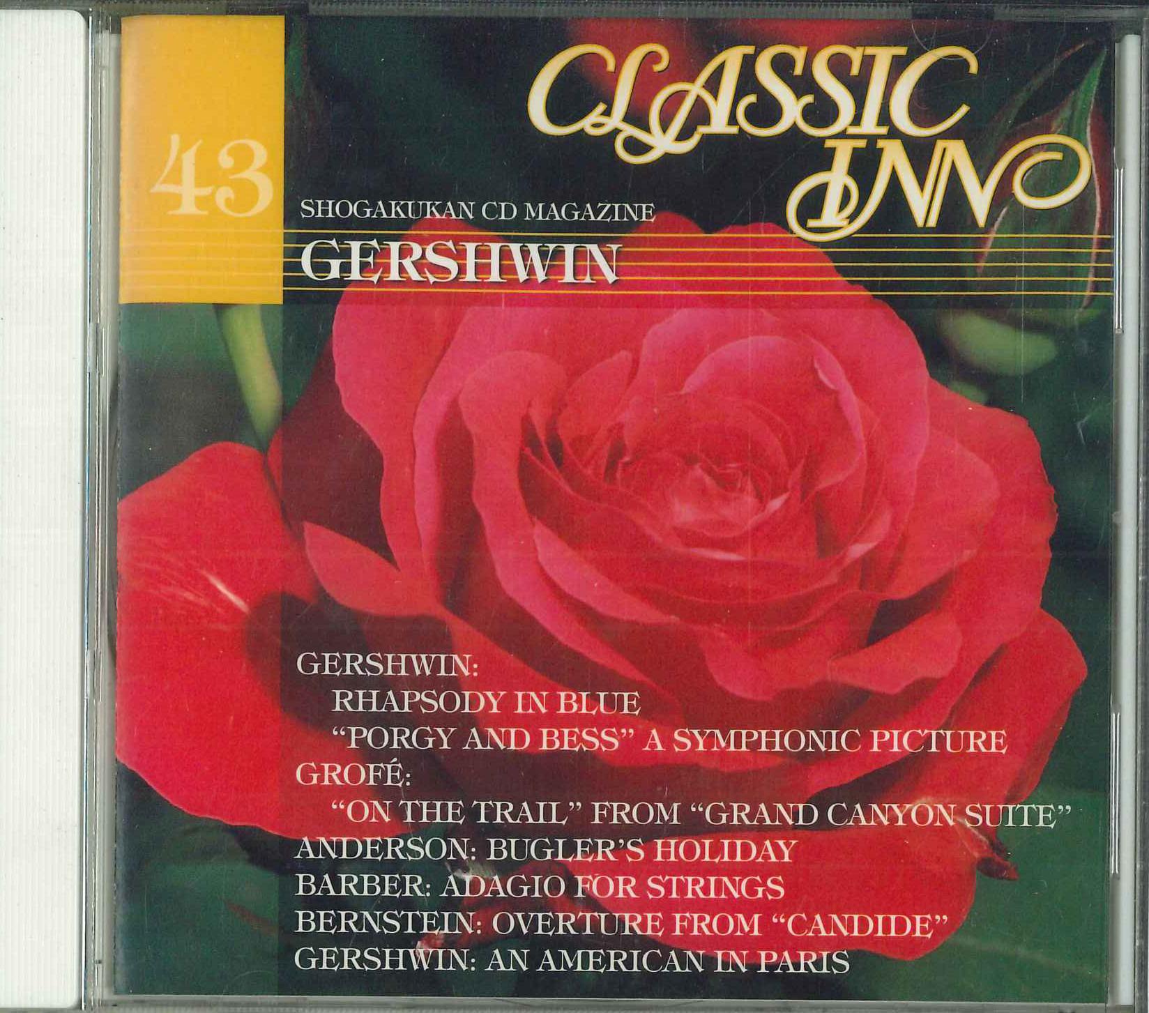 

CD GERSHWIN An American in Paris American O SWCI543 EMI 2006 Japan Classical Used
