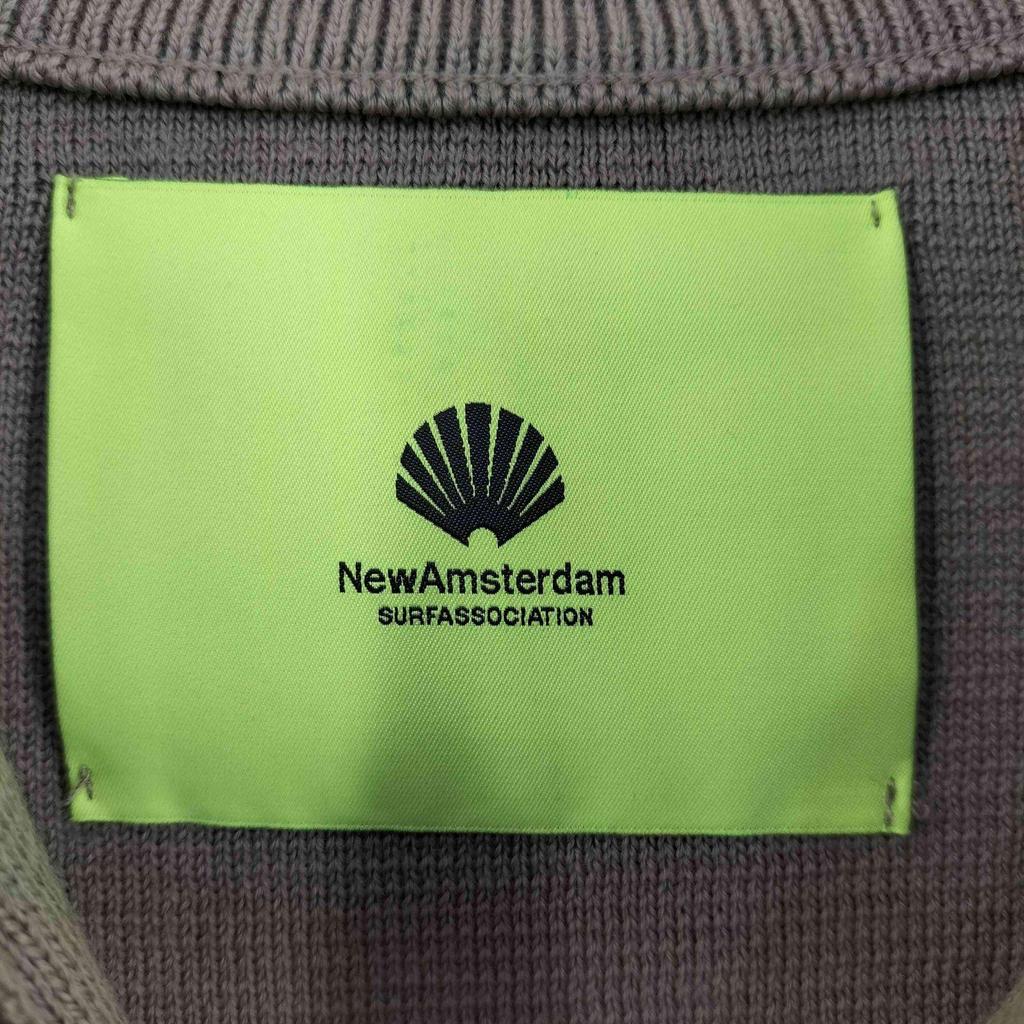 Used USED USED New Amsterdam Surf Association SAILOR HALF ZIP Knit Street Men's Tagged None
