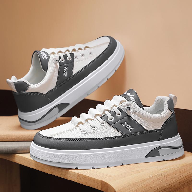 Herrenmode Casual Low Top Skateboardschuhe Jungen Bequeme Sneakers Männliche Studenten Trendy Weiche Sohle Klassisch Atmungsaktiv Fitnessstudio Rutschfest