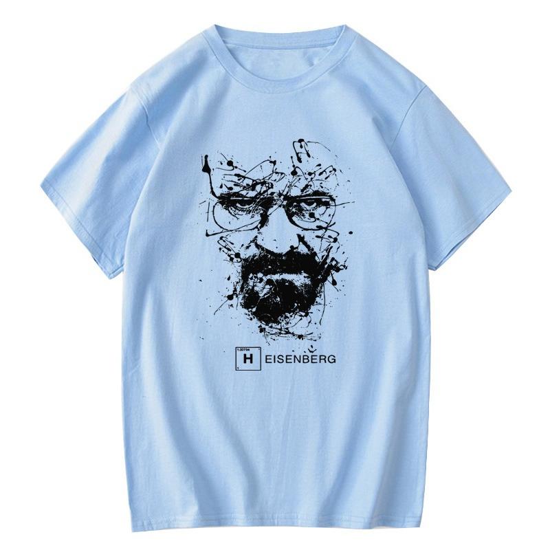 Men Fashion Top Quality Cotton Breaking Bad T Shirts Men Heisenberg Camisetas Hombre Men Cool Tee Shirt Tops
