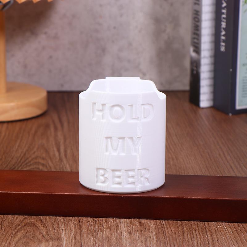 

Can Cup Sleeve Portable Beer Beverage Can Holder Fixed On Belt Outdoor Drink Bottle Holder белый