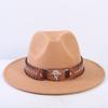Popular European and American Classic Simple Flat-brimmed Top Hat Men's and Women's Fashionable and Elegant Versatile Jazz Hat Top Hat
