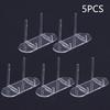 1/3/5Pcs Transparent Display Stand Multi-Purpose Acrylic Storage Holder For Photo Plate Card Display