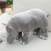 Peluche Rinoceronte Grande 40CM Cuscino da Lancio Carino in Piedi Bambola Rinoceronte Monocorno Regalo di Compleanno Natale per Bambino Festival