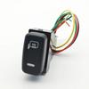 1Pc For Mitsubishi Pajero V73 V93 Lancer Outlander ASX L200 RED LED Key Switch Fog Light Daytime Running Light DRL Switch Button