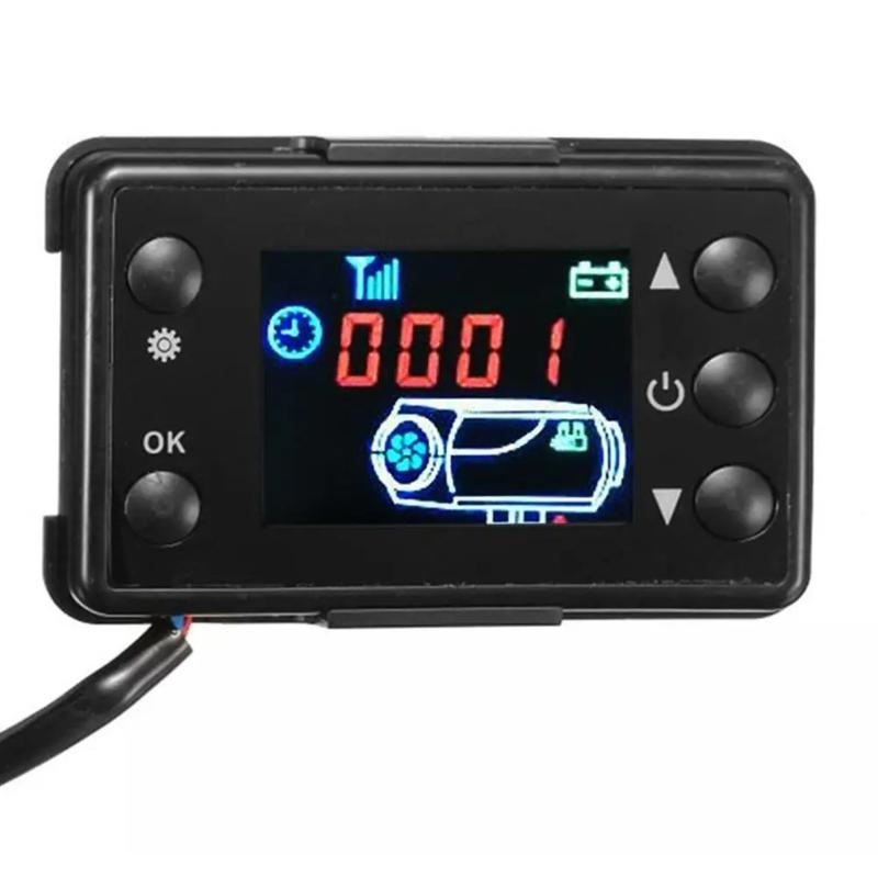 Universal LCD Remote Controller For 2kw 5kw 8kw 12V 24V Diesels Parking Heaters With Programmable Timer And Temperature Adjustment