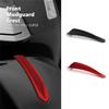 Motorcycle Front Fender Trim Decorative Mudguard Crest Cover For Vespa GTS300 Gts300 GTS 300 Super 2025 2025 Parts (Black)