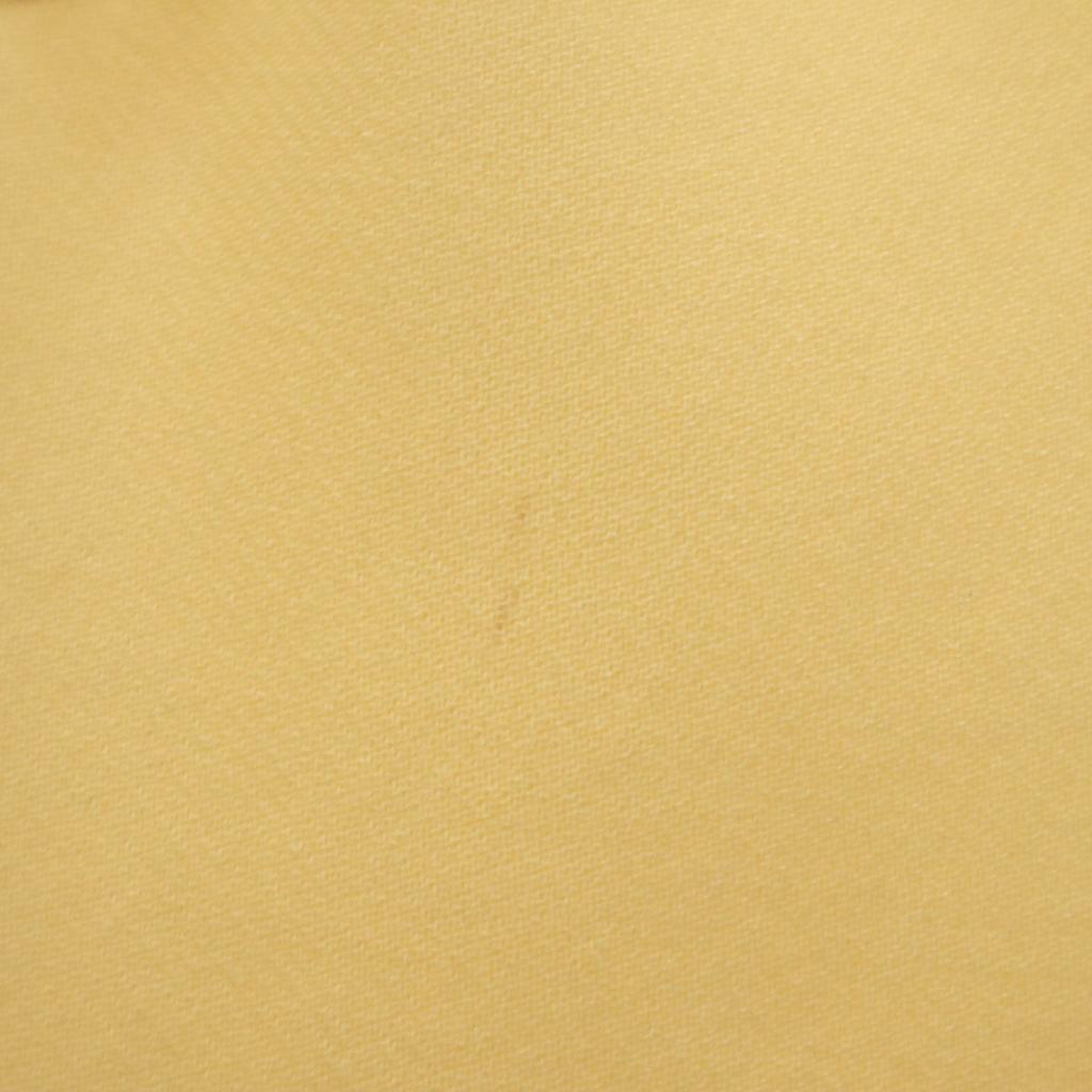 YOKO CHAN made in Japan French sleeve V neck mini dress 36 Yellow Women Used