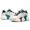 Fila Swarm Fabric Retro Color Block Casual Comfortable Low Top Retro Basketball Shoes Men Sneaker Red White Green F12M034124FSG