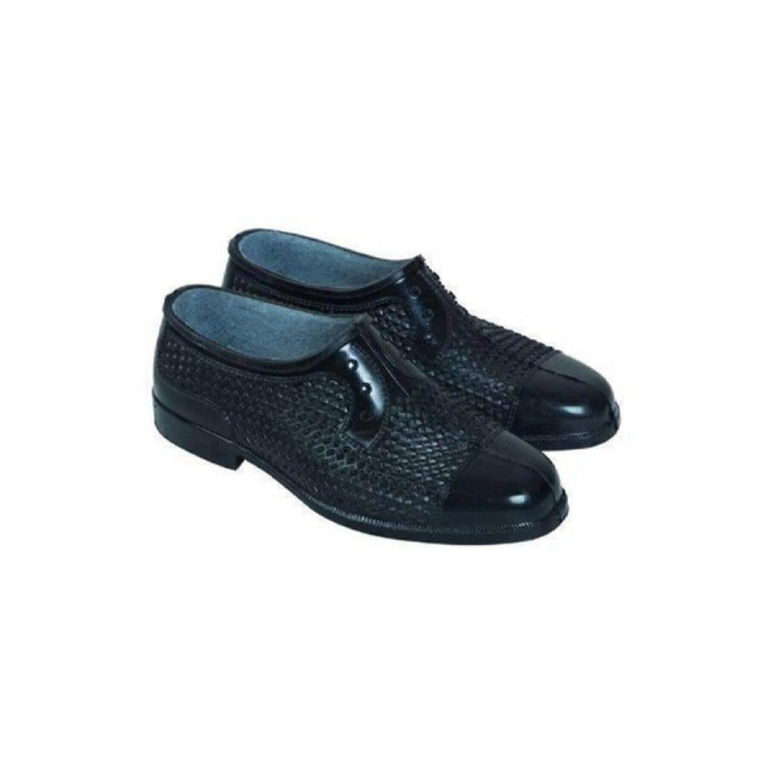 

Men s Black Lined Rubber Shoes Vineyard Garden Field Rubber Shoes 42 чорний