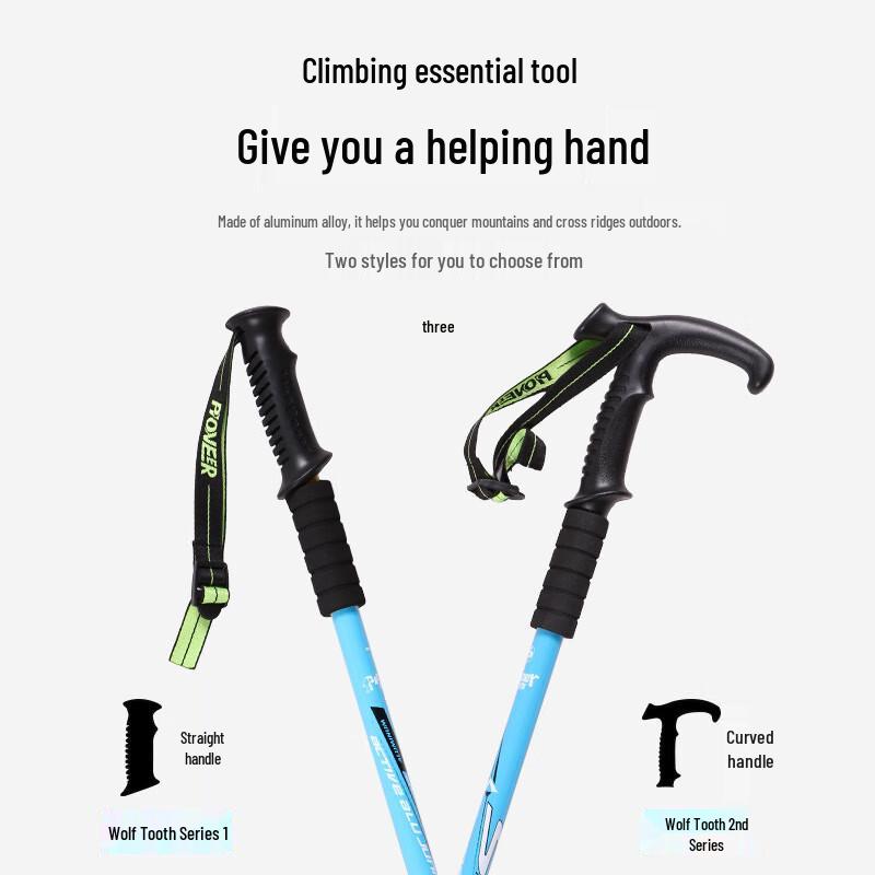 Kaituozhe 3-Section Telescopic Trekking & Walking Pole