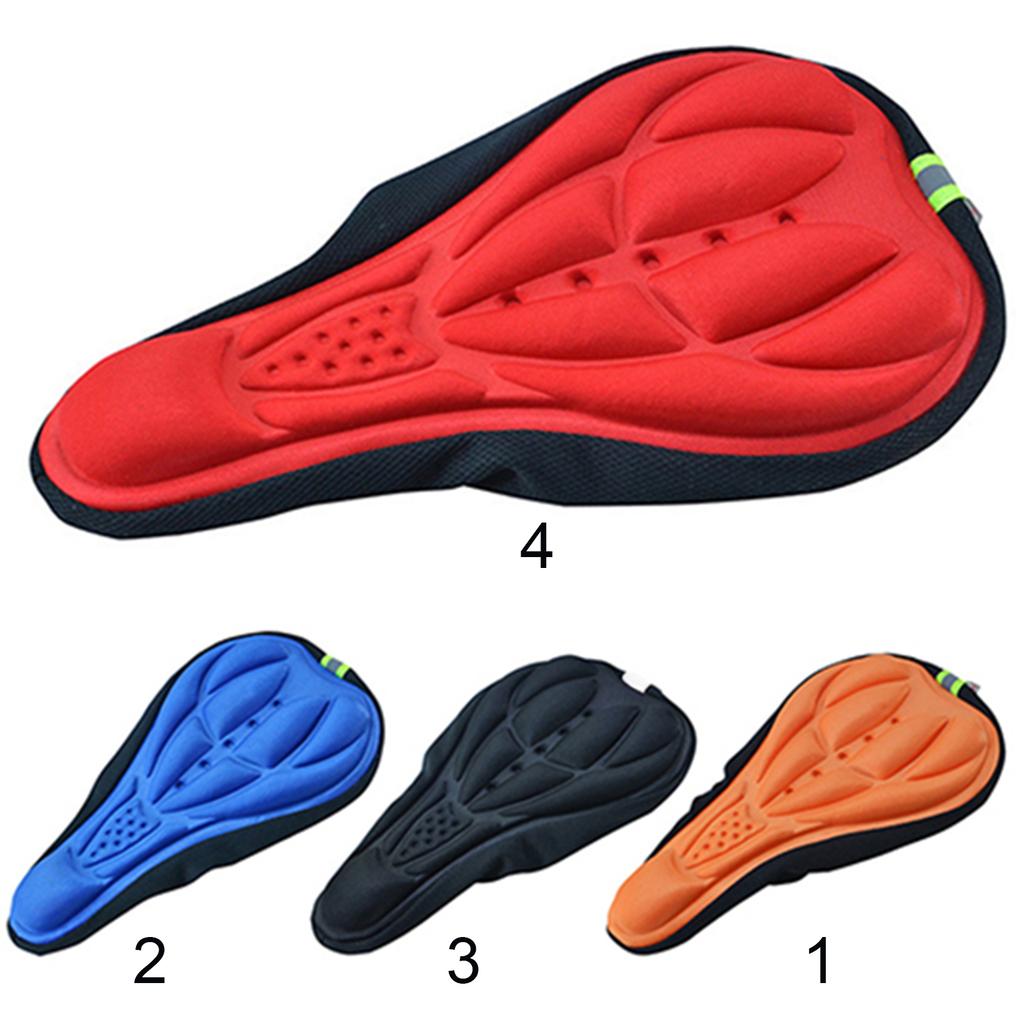 Soft and Comfortable 3D Pad MTB Bike Bicycle Seat Cover Cushion Cycling Bike Seat Cushion