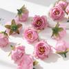 10/30Pcs Multicolor Artificial Flowers Silk Roses Clippings Wedding Decoration Valentine Garland Home Room Outdoor Garden Crafts