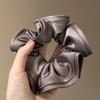 Soft Silk Scrunchies, Large Elastic Hair Rubber Bands for Women