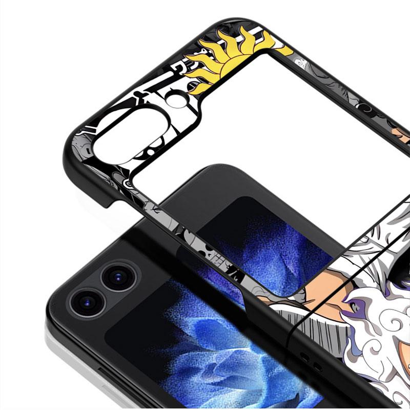 Anime One Pieces Back Cover Phone Case for Samsung Galaxy Z Flip 5 Z Flip 3 Z FLIP 6 Z Flip