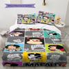 Mafalda Pattern Bedding,Quilt Set Quilt Cover Pillowcase Home Birthday Gift (1 * Duvet Cover + 2 * Pillowcase, Without Core)