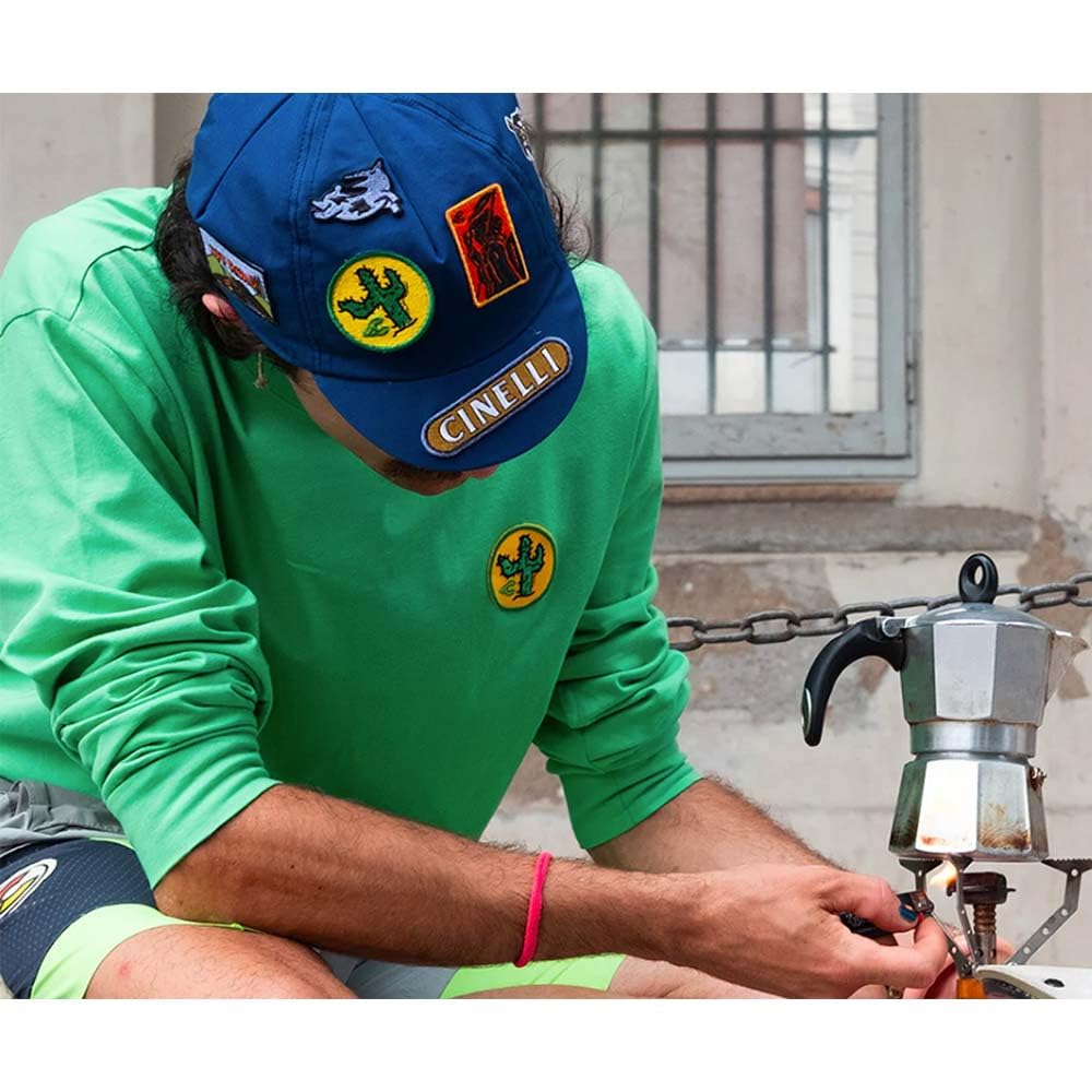 Gruppo Cactus Long Sleeve Anniversary Tee 75th Size M Sweatshirt, Anniversary, Green,