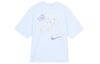 Nike Women'ss Logo Print Crewneck Pullover T-Shirt 'Light Purple' FD9315-085