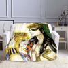  Daughter of the Nile Flannel Blanket, Perfect for Autumn Warmth, Suitable for Children and Adults, Home Décor, Shaw