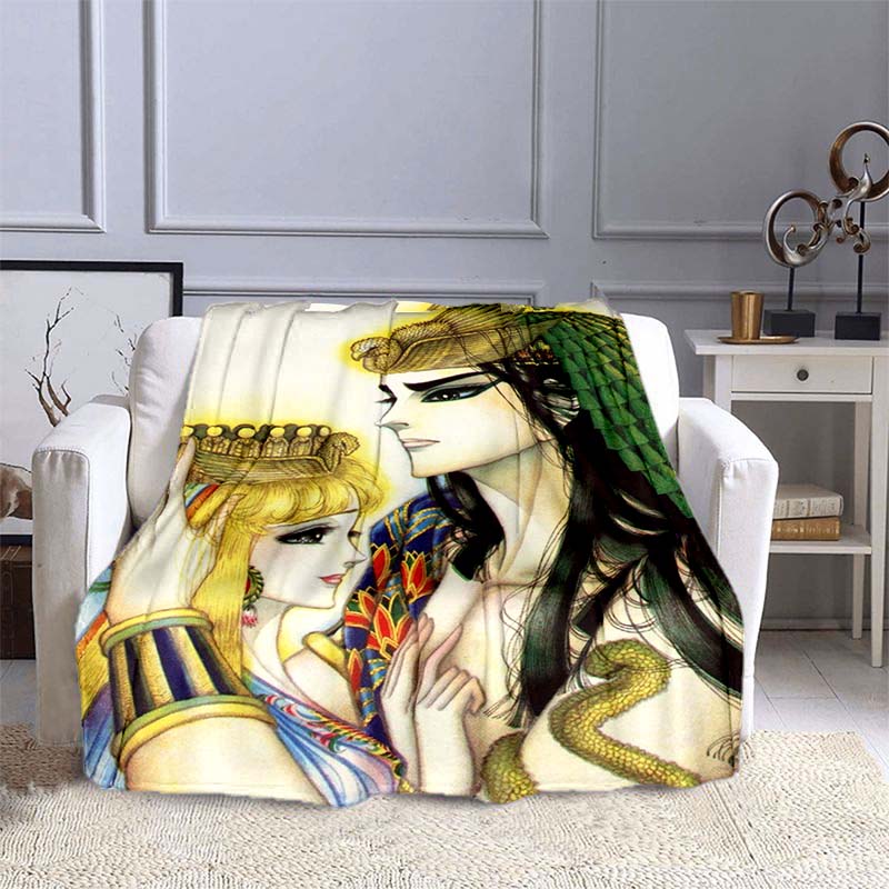 Daughter of the Nile Flannel Blanket, Perfect for Autumn Warmth, Suitable for Children and Adults, Home Décor, Shaw