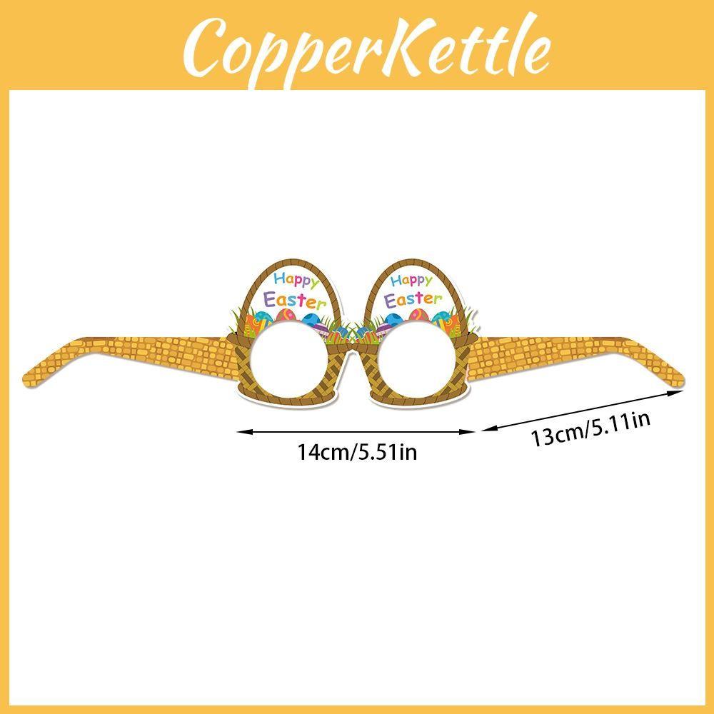 Rabbit Celebration Easter Paper Glasses Photo Prop Set For Kids And Adults