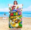 M-Marios Beach Towel Bath Towels Bathroom Playa Sauna Travel For Home Spa Swimming Pool Baby Microfiber Quick Drying Gym Shower