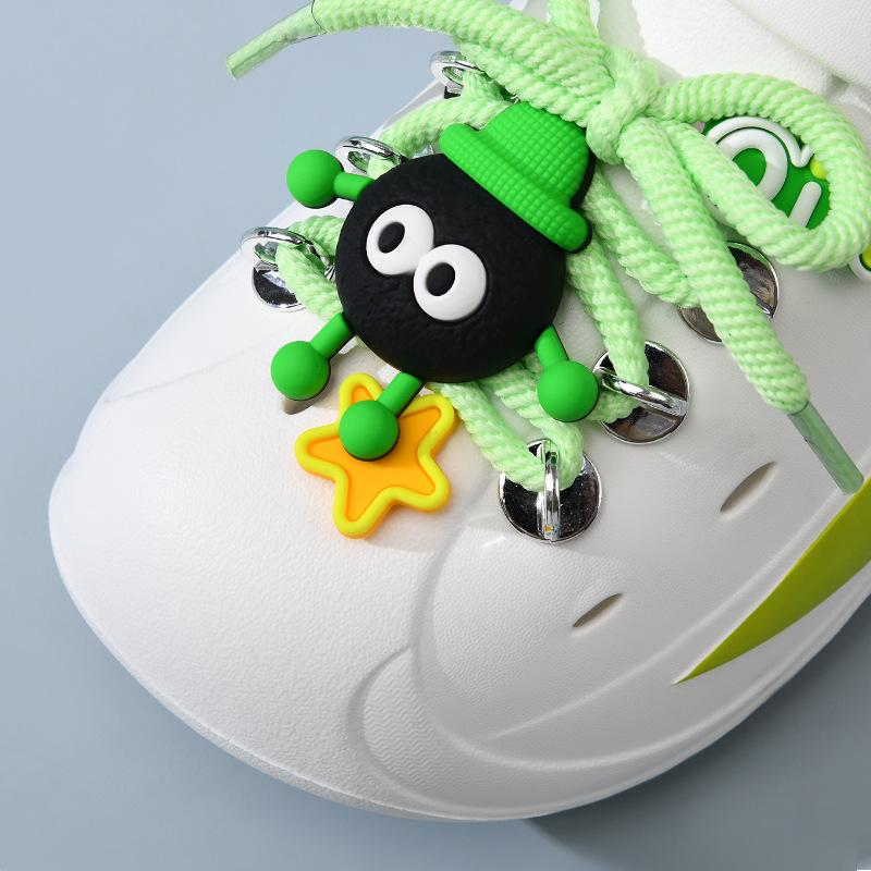 heightened platform hole shoes women wear non-slip slippers EVA beach cute cartoon bag head sandals