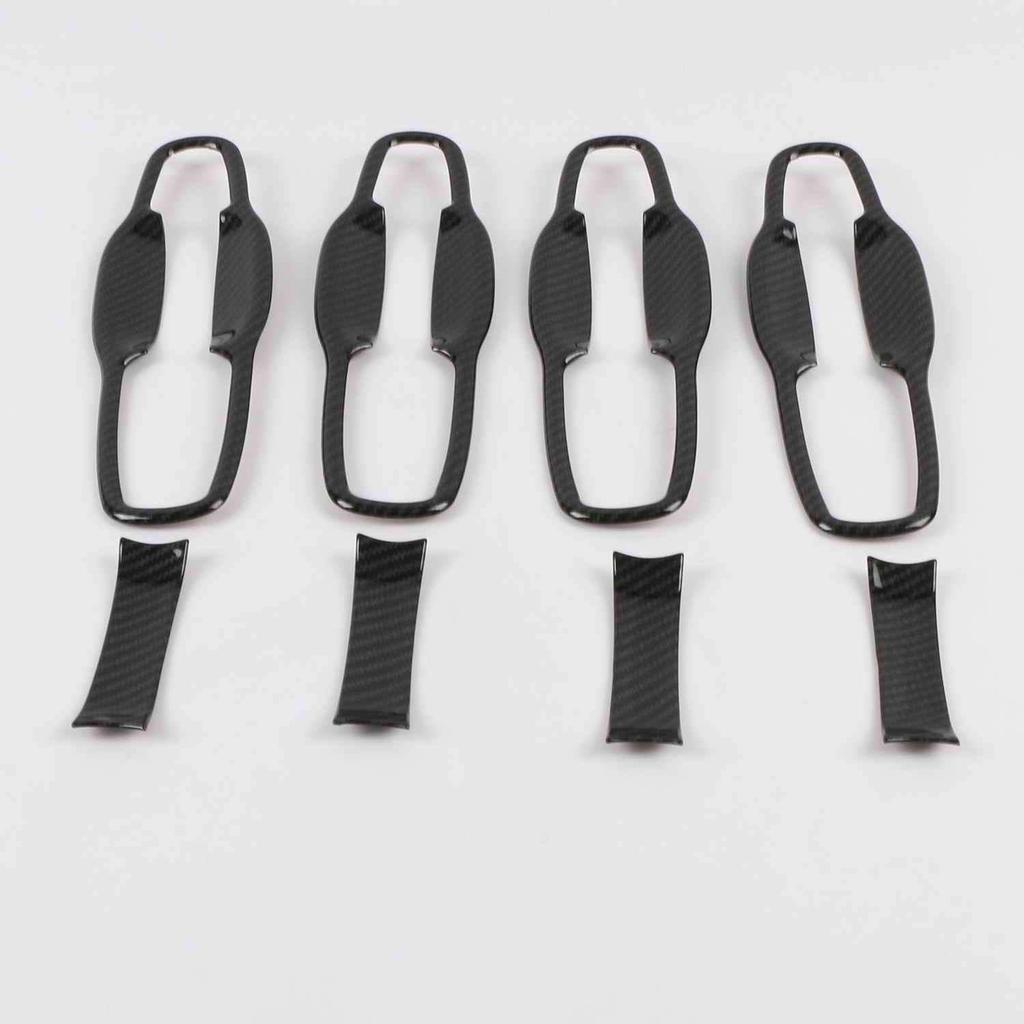 Carbon Fiber Door Handle and Bowl Protector for 11-22 Jeep Grand Cherokee