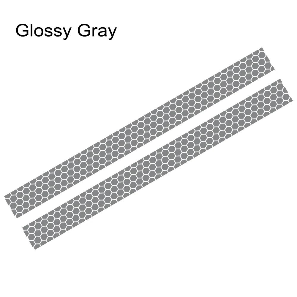 2PCS Honeycomb Graphics Car Engine Hood Stickers Racing Car Body Vinyl Decals Self-adhesive Auto Decoration Stickers Accessories