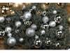 Festive 6CM Gold & 8CM Silver Christmas Balls - Shiny & Matte Hanging Tree Ornaments
