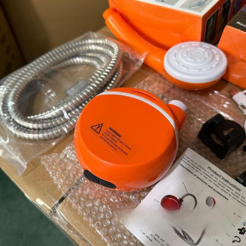 1SET Buiten Baden Artefact Veld Kamperen Slaapzaal Eenvoudige Elektrische Oplaadbare Douche Huishoudelijke Draagbare Douche