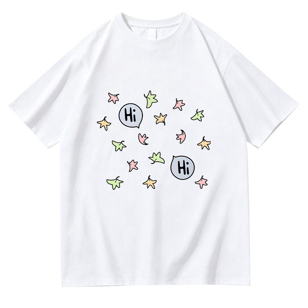 Heartstopper Forever Nick und Charlie Merch T-Shirts Heartstopper Kunst Geschenk für stolze LGBTQ+ Verbündete T-Shirts Unisex Baumwolle Lässiges Oberteil L weiß