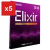 Acoustic Guitar Strings Elixir Nanoweb 80/20 Bronze, Light 11052 (.012-.053)