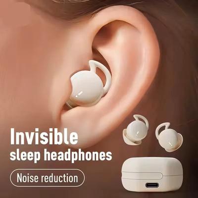 Bluetooth Earbuds,Wireless Sleep Ear Buds,Invisible Noise Cancelling Earphones,Bluetooth Sleeping Headset for Small Ears Canal