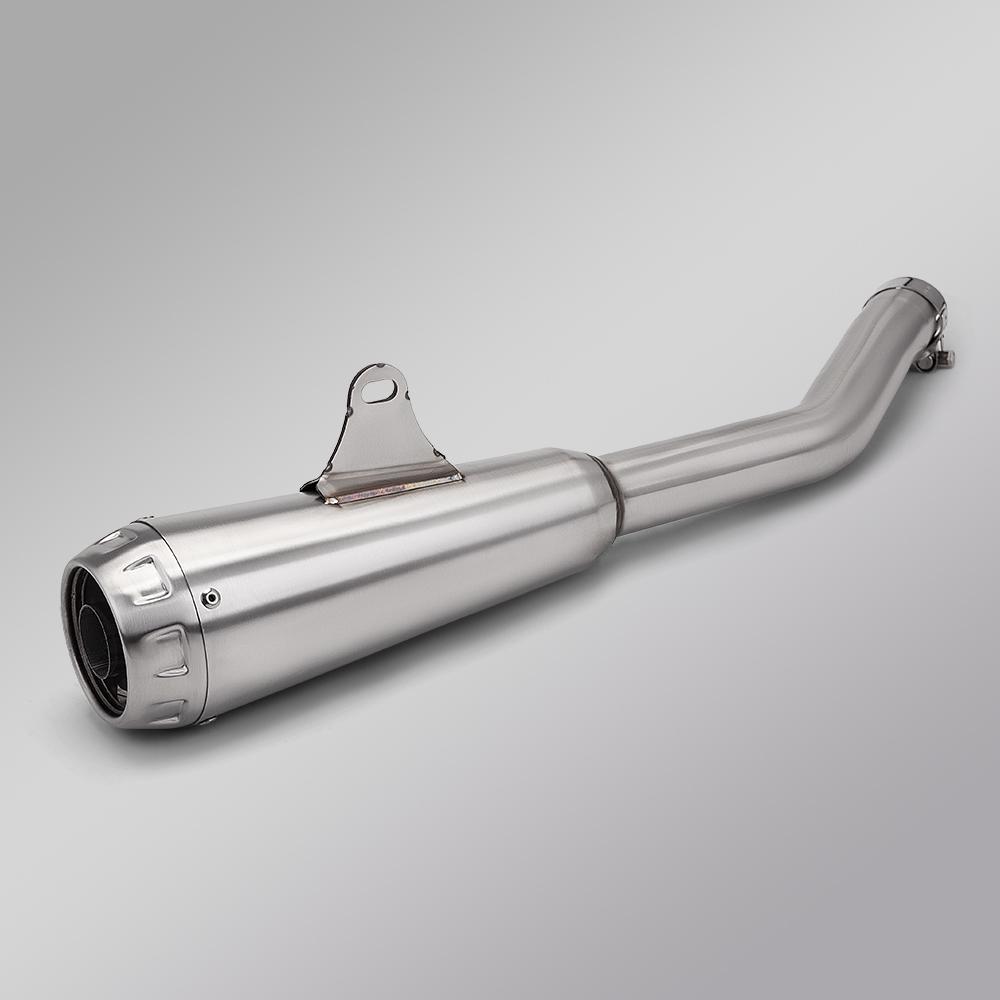Motorcycle Exhaust Modified Tail Pipe Stainless Steel Muffler Connect Original for T700 Tenere700