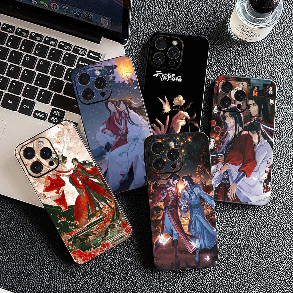 Cover for Xiaomi Redmi Note 12 11 10 A3 Pro 10A 10C 12C Note12 5G 4G Phone Case Heaven official's Blessing TGCF Tian Guan Ci Fu