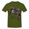 P40 Warhawk Oversize Tshirt Korean Style Casual Threediunisexsional Printing Tshirt