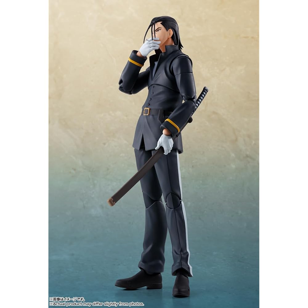 TAMASHII NATIONS S.H. Figuarts Rurouni Kenshin -Meiji Kenkaku Roman Tan- Saito Hajime Approx 165 ...