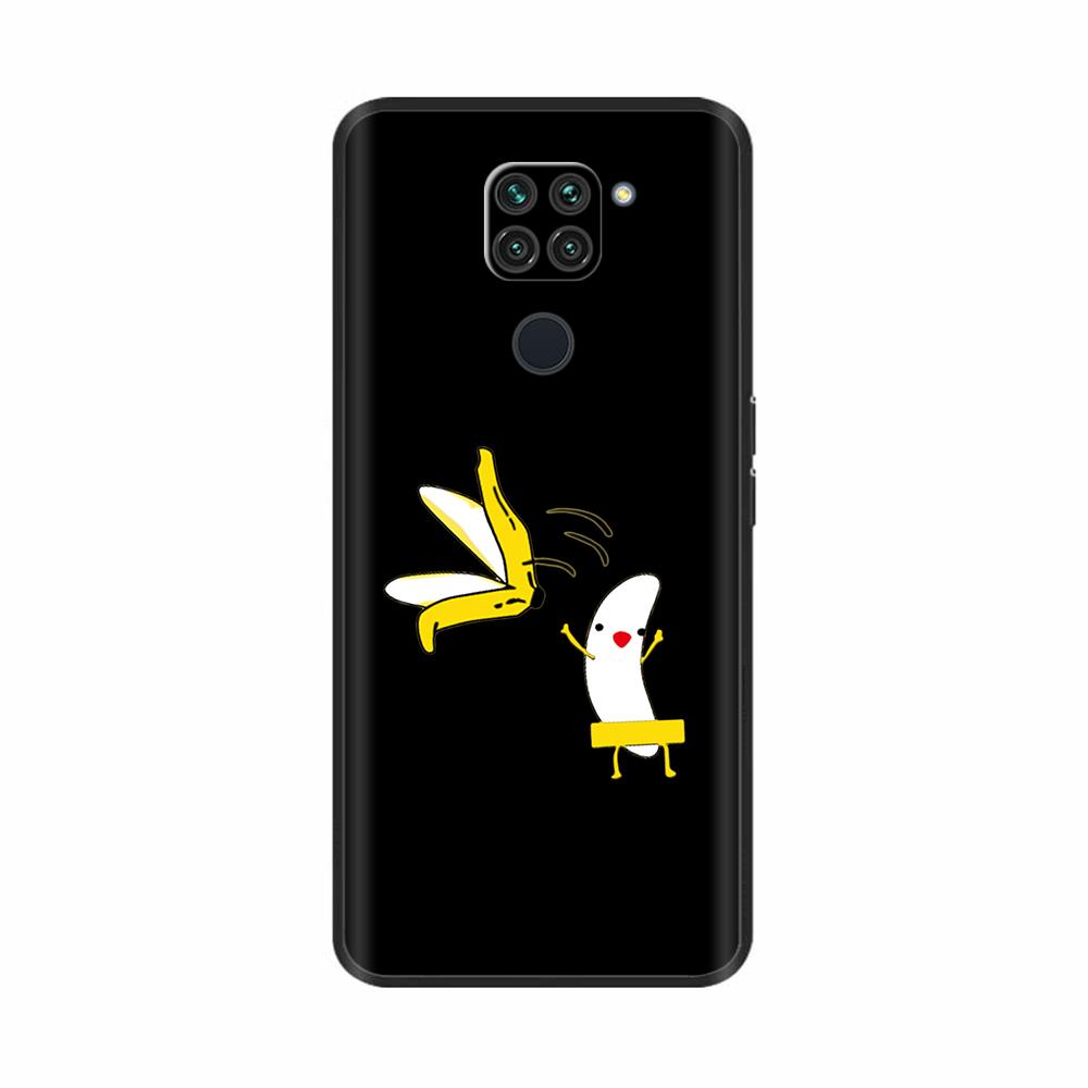 Case For Xiaomi Redmi Note 9 Case Soft Black Silicon Back Cover For Redmi Note9 Cover Redmi Note 9 Case Funda Coque Bumper Shell