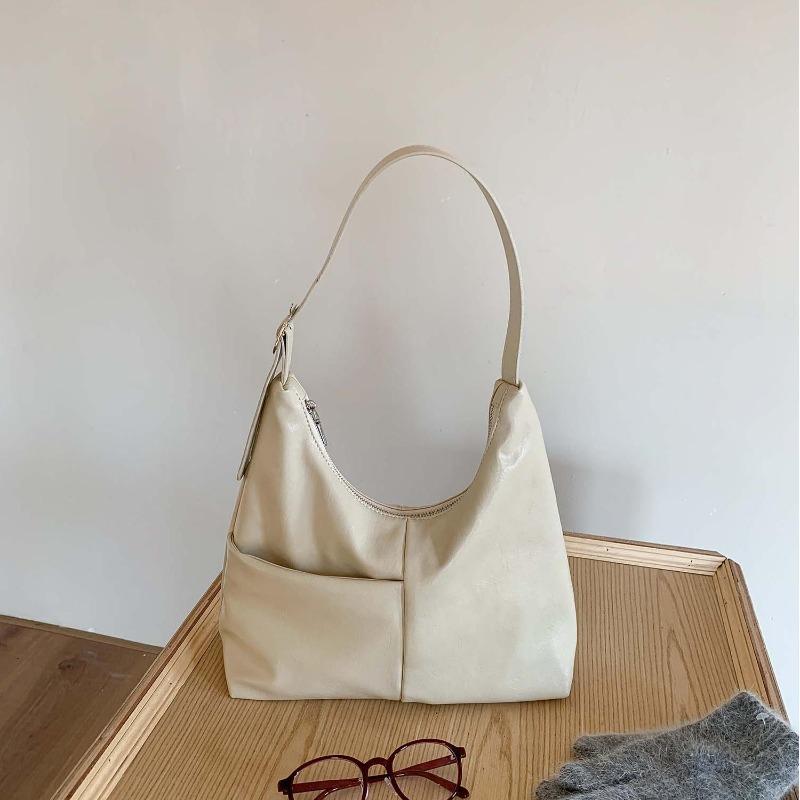 Soft Pitot bag Large capacity versatile new daily commuter bag Simple and fashionable women's shoulder bag