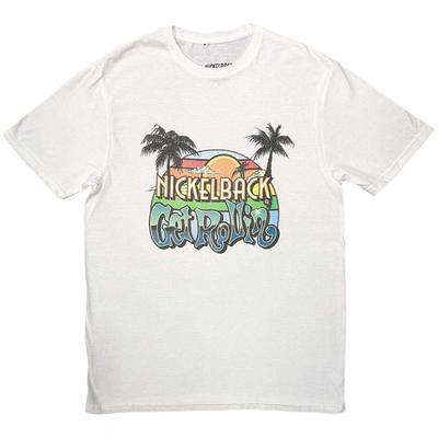 Nickelback Unisex Adult Get RollinÂ´ Sunset T-Shirt